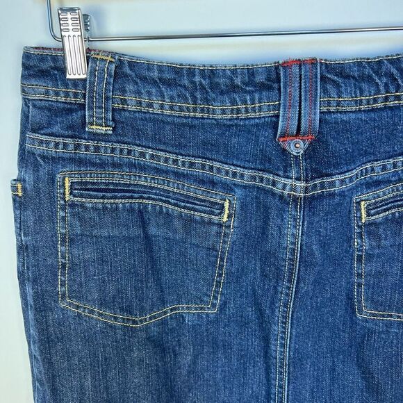 Boden Denim Jean Skirt Dark Wash women’s size UK 14L US 10L - Picture 9 of 12